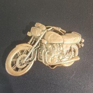 1978 vintage belt buckle brass